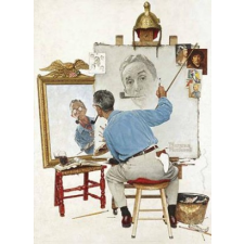  Norman Rockwell's Triple Self-Portrait Notebook – Norman Rockwell idegen nyelvű könyv