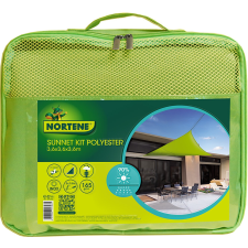 Nortene Sunnet Kit polyester napvitorla zöld 3,6 m x 3,6 m x 3,6 m kerti bútor