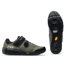 Northwave CIPŐ NORTHWAVE All Terrain OVERLAND PLUS SÖTÉTZÖLD kerékpáros kerékpáros cipő