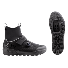 Northwave Cipő NORTHWAVE MTB MAGMA X PLUS 44 téli, fekete kerékpáros kerékpáros cipő