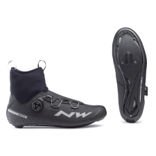 Northwave Cipő NORTHWAVE ROAD CELSIUS R GTX 41 téli, fekete kerékpáros kerékpáros cipő