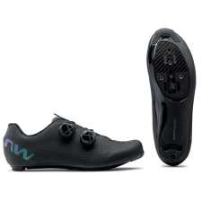 Northwave Cipő NORTHWAVE ROAD REVOLUTION 3 45 fekete/színváltós kerékpáros kerékpáros cipő