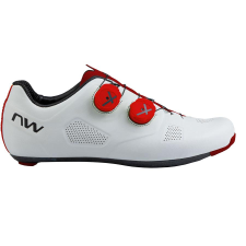 Northwave Cipő NORTHWAVE ROAD REVOLUTION 41,5 FEHÉR/FLUO PIROS kerékpáros kerékpáros cipő