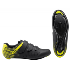 Northwave Cipő NW ROAD CORE 2 40,5 fekete/fluo sárga 80211013-04-405 kerékpáros cipő