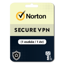 Norton Secure VPN (1 eszköz / 1év) (Elektronikus licenc) karbantartó program