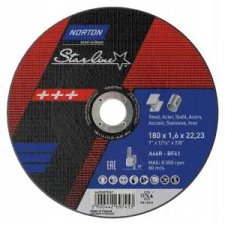  Norton StarLine vágókorong 180x1,6 / 22,2 A46R csiszolókorong és vágókorong