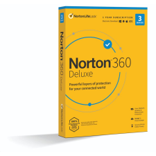 NortonLifeLock Norton 360 Deluxe 25GB HU 1 felhasználó 3 eszköz 1 év licence (Norton360DELUXE25GB) karbantartó program