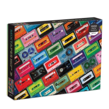  Nostalgikus kazettás puzzle - 1000 darabos puzzle, kirakós