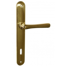 Nosztalgia Pro domború rugós lemezes Réz 90 mm WC zár és alkatrészei