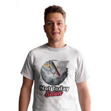 Not today satan - Férfi Póló férfi póló