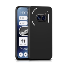Nothing phone Telefontok Nothing Phone (2a) - fekete szilikon hátlap tok tok és táska