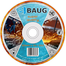 Notig Tools Fémvágó tárcsa, Notig, 125x1,2x22,2mm, B2011 csiszolókorong és vágókorong