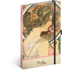  Notique jegyzetfüzet – alfons mucha petrklíč motívummal füzet