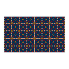 Notrax Déco Design™ Imperial Snowstar beltéri takarítószőnyeg, kék, 150 x 90 cm% lakástextília