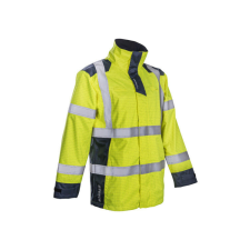  NOTT HI-VIZ SÁRGA MULTIRISK BÉLELT VÉDŐKABÁT_2XL láthatósági ruházat