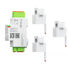 NOUS D4Z Tuya Zigbee, DIN-sínre szerelhető, három fázisú, 3x120A áramváltós fogyasztásmérő okos kiegészítő