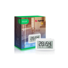 NOUS E6 okos Tuya Zigbee vezeték nélküli hőmérséklet és páratartalom érzékelő, LCD kijelzővel... okos kiegészítő