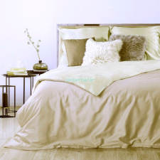  Nova3 pamut-szatén kétoldalas ágyneműhuzat Krém/bézs 180x200 cm - 70x80 cm 2db lakástextília