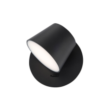 Nova Luce Amadeo fekete LED fali lámpa (NL-8223602) LED 1 izzós IP20 világítás