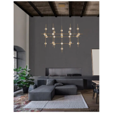Nova Luce Arany (matt) több ágú függeszték, LED, Atomo, NLC-9180630 világítás