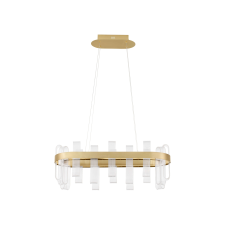 Nova Luce Argo arany LED függesztett lámpa (NL-9756715) LED 1 izzós IP20 világítás