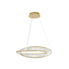Nova Luce Aurelia arany LED függesztett lámpa (NL-9333061) LED 1 izzós IP20 világítás
