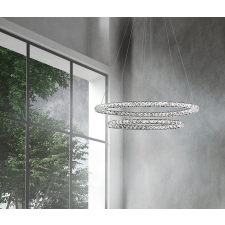 Nova Luce Celine króm LED függesztett lámpa (NL-7403002) LED 1 izzós IP20 világítás
