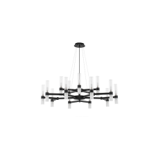 Nova Luce Century fekete-fehér függesztett lámpa (NL-9006053) G9 30 izzós IP20 világítás