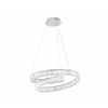 Nova Luce Conceto LED függesztett lámpa króm