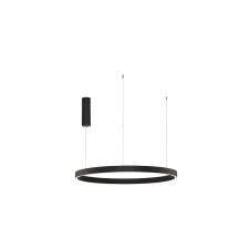 Nova Luce Elowen fekete LED függesztett lámpa (NL-9345664) LED 1 izzós IP20 világítás