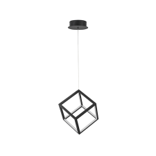 Nova Luce Gabbia fekete függesztett lámpa (NL-9818251) LED 1 izzós IP20 világítás