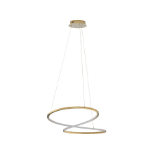 Nova Luce Girish arany LED függesztett lámpa (NL-9248109) LED 1 izzós IP20 világítás