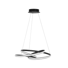 Nova Luce Meton fekete függesztett lámpa (NL-9147112) LED 1 izzós IP20 világítás