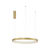 Nova Luce Perrine matt arany LED függesztett lámpa (NL-9345619) LED 1 izzós IP20