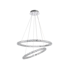 Nova Luce Quentin króm LED függesztett lámpa (NL-9172518) LED 1 izzós IP20 világítás