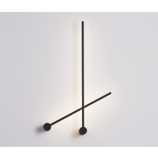 Nova Luce Synthesi fekete LED falikar (NL-9009324) LED 1 izzós IP20 világítás