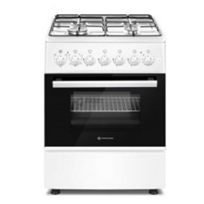 NOVACOOK F6B40EFW kombinált tűzhely+nyárs (3év garancia)inox tűzhely