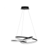 NOVALUCE -9147112 MENTON Fekete Színű Függeszték LED 43W IP20
