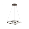 NOVALUCE -9147113 MENTON Kávé Színű Függeszték LED 43W IP20