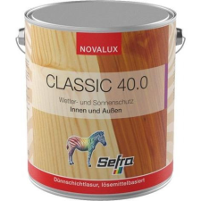  Novalux Classic 40.0 vékony lazúr, mahagon 750 ml favédőszer és lazúr