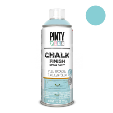 NOVASOL Pinty Plus CHALK - PALE TURQUOISE - krétafesték spray - fakó türkíz 400 ml PP796 hobbifesték