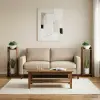  Növényállvány 2 db Öreg fa 30 x 30 x 100 cm Mérnöki fa