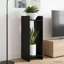  Növényállvány Fekete Tölgy 30 x 30 x 80 cm Mérnöki fa kerti dekoráció