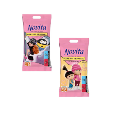  Novita Minions smink eltávolító nedves törlőkendő - 12db tisztító- és takarítószer, higiénia