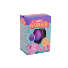 Növő axolotl tojás dobozban, 4 féle elektronikus játék