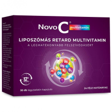  NOVO C LIPOSZÓMÁS RETARD MULTIVITAMIN KAPSZ 30X vitamin és táplálékkiegészítő