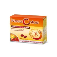  NOVO C PLUS LIPOSZÓMÁLIS C- VITAMIN KAPSZULA CSIPKEBOGYÓ 30X vitamin és táplálékkiegészítő