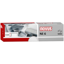 Novus Tűzőkapocs Novus NE 6 1000 db/doboz gemkapocs, tűzőkapocs