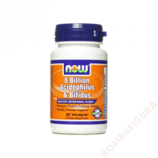 Now acidophilus & bifidus kapszula 60 db vitamin és táplálékkiegészítő