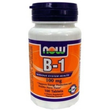  NOW B-1 VITAMIN TABLETTA vitamin és táplálékkiegészítő